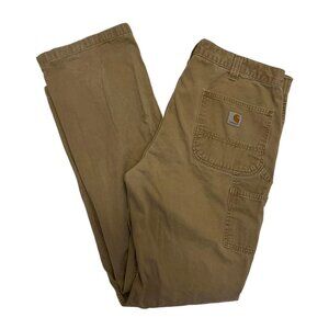 Tan Carhartt Carpenter Pants